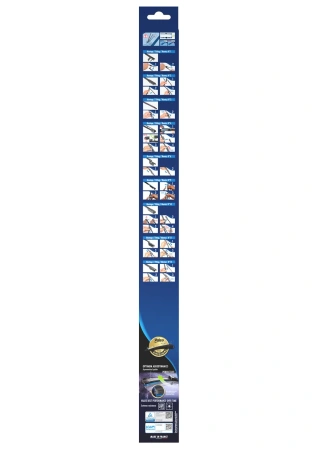 Комплект бескаркасных стеклоочистителей Valeo Silencio Flat VF341